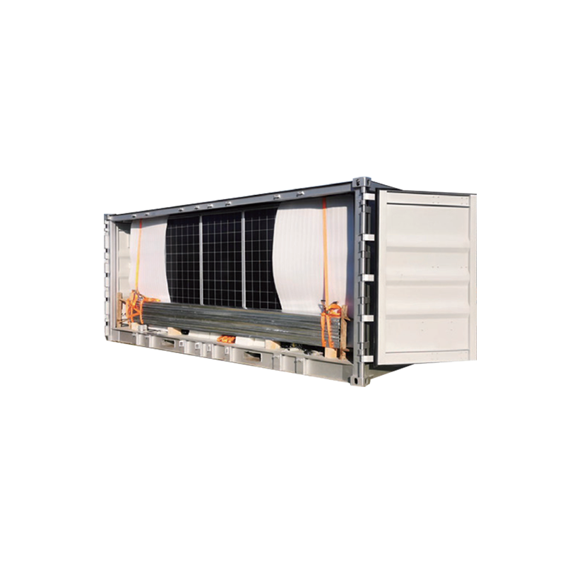 Conteneur d'énergie solaire pliable