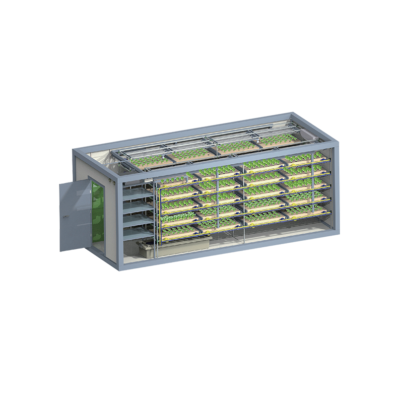 Conteneur de plantation solaire