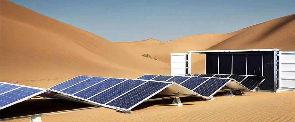 Conteneur d'énergie solaire